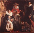 La familia del artista barroco flamenco Jacob Jordaens